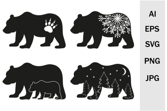 Bear Pattern, Svg Review