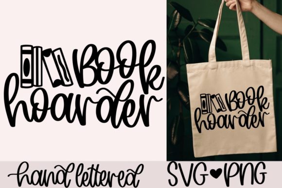 Book Hoarder SVG Review