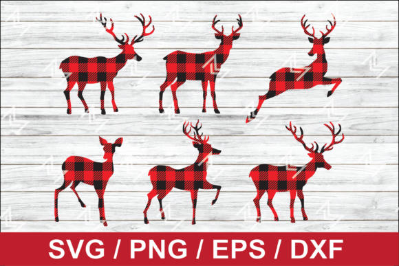 Buffalo Plaid Deer SVG Review