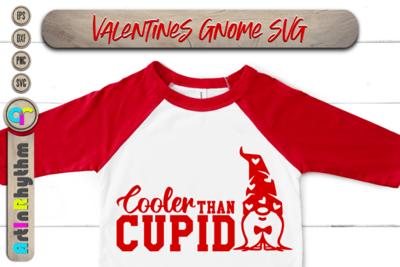 Cupid Heart, Happy Valentine's Day Svg