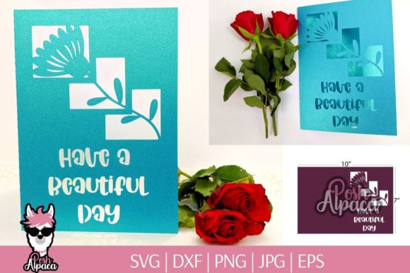 Greeting Card Svg, Flower Card Tempalate