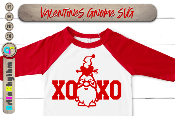Happy Valentine's Day, Gnome Xoxo Svg