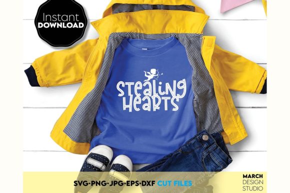 Valentine Day Gift SVG, Stealing Hearts
