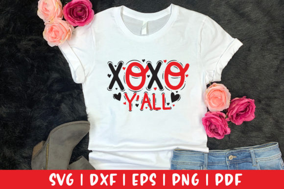 XOXO Y All SVG - Valentine's Day SVG